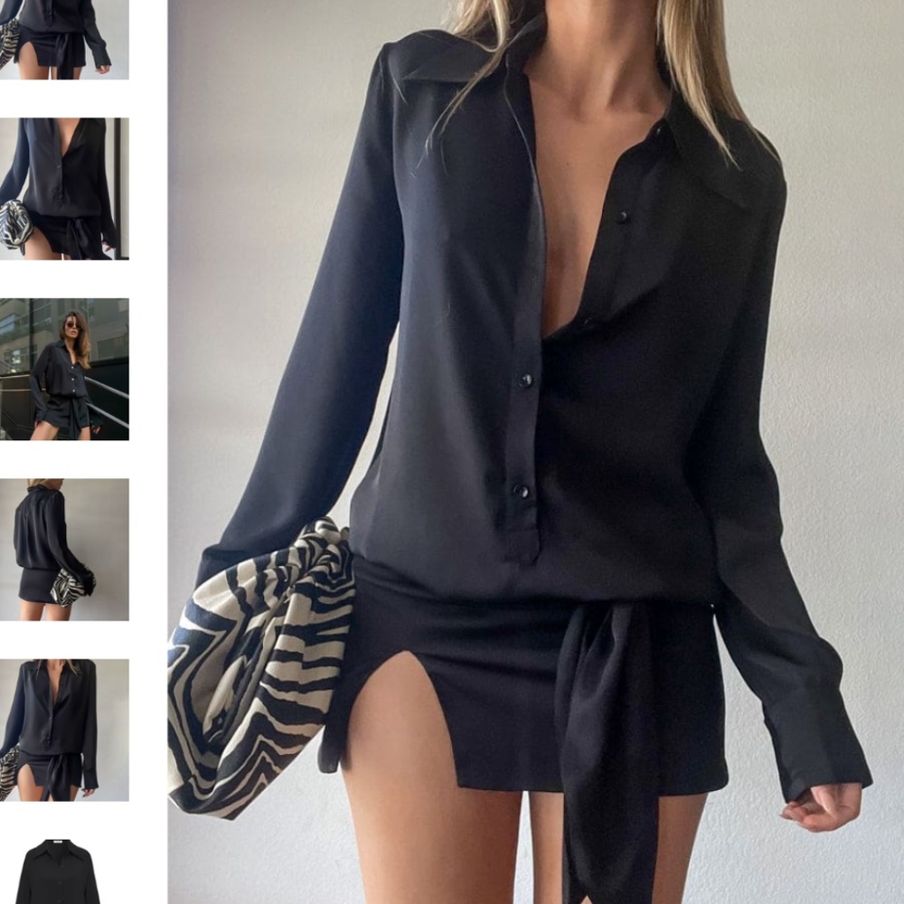 Rumored satin dress